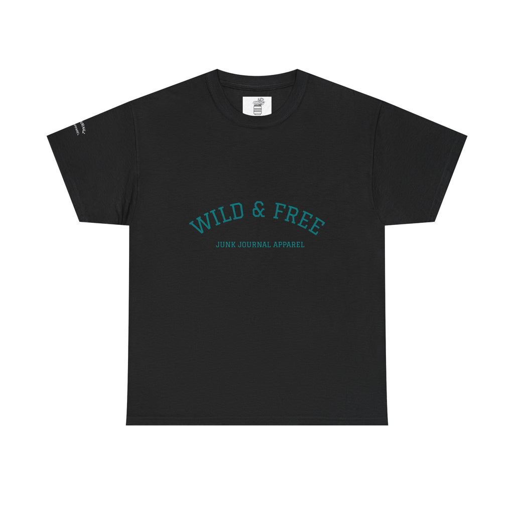 Wild & Free Lightning Bolt Tee — Desert Sunset Graphic T-Shirt