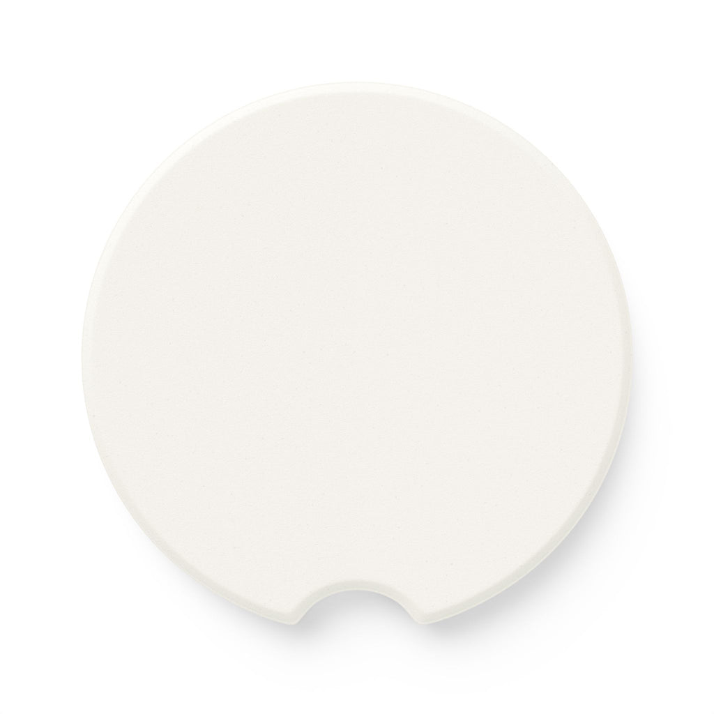 Soapstone Car Coaster — Eight Ball Floral Car Coaster