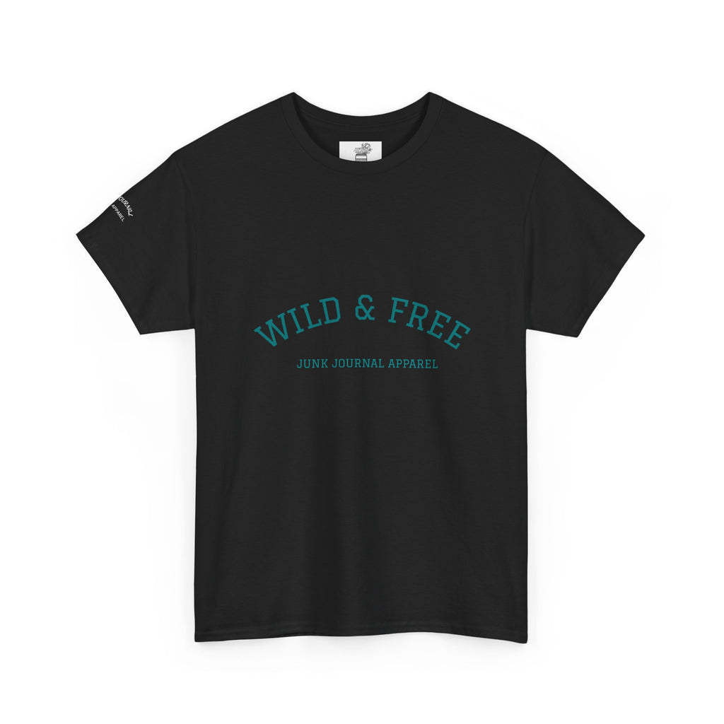 Wild & Free Lightning Bolt Tee — Desert Sunset Graphic T-Shirt