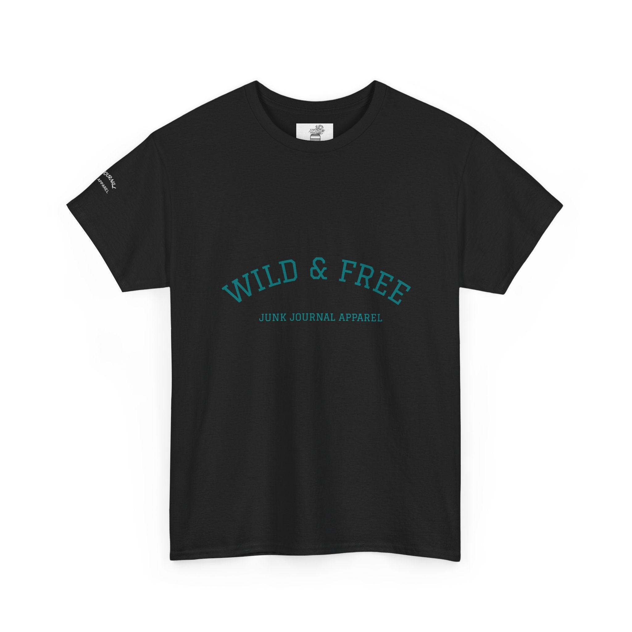 Wild & Free Lightning Bolt Tee — Desert Sunset Graphic T-Shirt