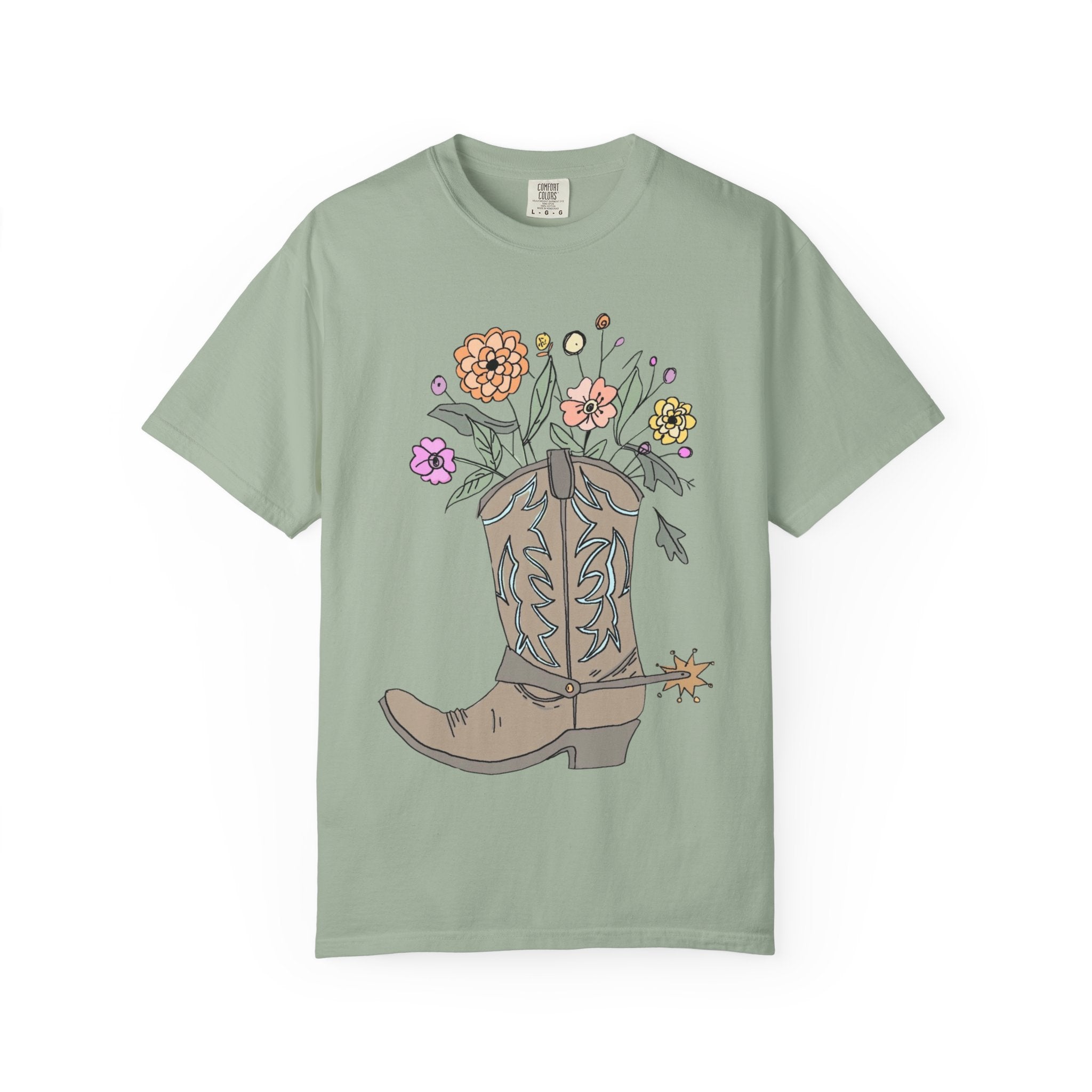 The Blooming Boot Tee